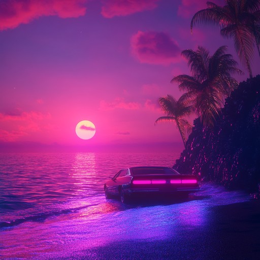 A vibrant, uplifting synthwave track inspired by sunny summer days of the '80s. Imagine cruising down the coastline with neon lights reflecting off the water. The bright synth melodies and driving rhythm create an exhilarating sense of carefree joy and nostalgia. Perfect for evoking good times and eternal summer moments.