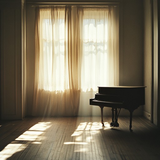 An evocative piano driven composition that softly portrays the lingering memories of a past romance, with gentle harmonies that underscore a profound sense of solitude and yearning.