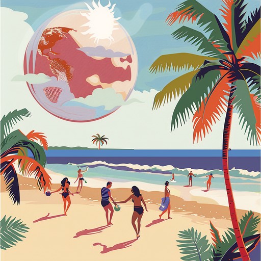 A lively funk house track that merges punchy bass guitar, catchy guitar hooks, and fun, bright synth melodies to form a perfect soundtrack for lively beach parties and sunny days.