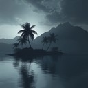 eerie beats filled with tropical darkness, eerie undertones, suspense build