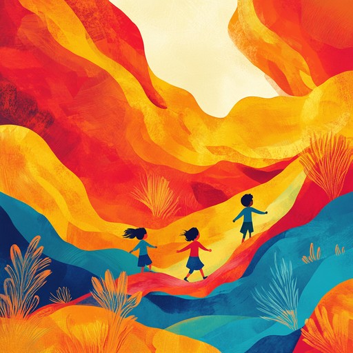 An upbeat instrumental track that captures the spirit of youthful courage and curiosity, encouraging children to embark on exciting adventures and discover new horizons. The melody is lively and bold, featuring dynamic rhythms that energize and inspire. It's a celebration of bravery and the joy of exploration, perfect for igniting the imaginations of young listeners.