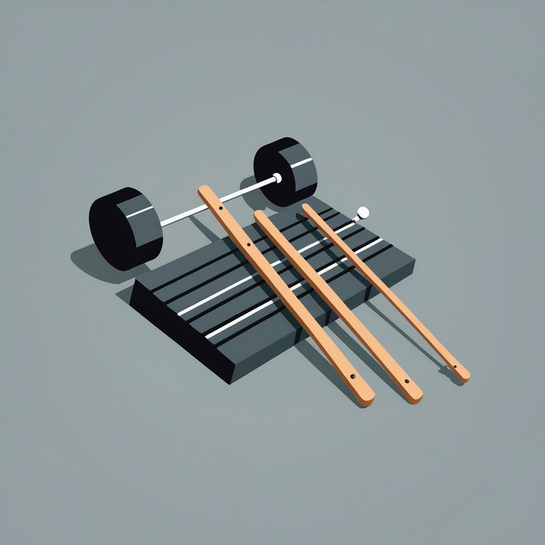 A minimalist composition that uses silence as an instrument, creating space between energetic bursts of vibraphone notes that give a sensation of both calm and vibrant energy. The track plays with the absence of sound to emphasize its rhythm and mood, providing an engaging audio experience that feels both full and empty at the same time