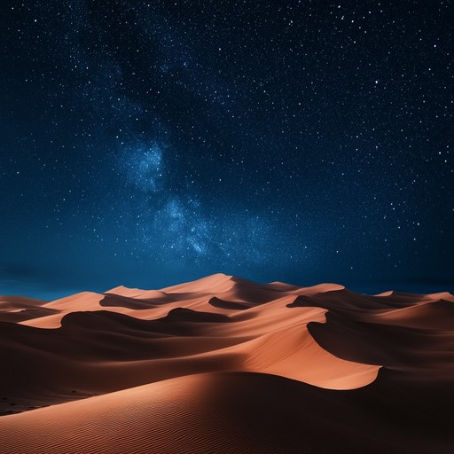 A mesmerizing journey through ancient sands with intricate middle eastern instrumentation, blending traditional rhythms with an enchanting ambiance that evokes a sense of mystery and wonder, perfect for an adventurous soundtrack