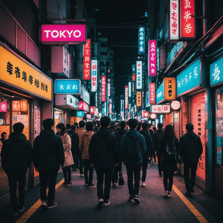 Experience a high energy voyage through the bustling streets of tokyo with this j pop track featuring the electric piano. The song encapsulates the essence of a neon lit cityscape with rhythms that mimic the heartbeats of its ever moving crowds. Whether cruising through shibuya crossing or exploring quieter alleys, this tune provides a vivid auditory tapestry of modern japanese life.