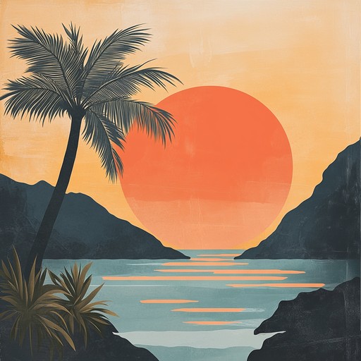 A mesmerizing blend of sophisticated latin rhythms and breezy melodies, capturing the essence of a sunset in a chic coastal setting. Intricate guitar plucking and expressive piano lines create an atmosphere that is both romantic and refined. Perfect for upscale gatherings or a tranquil evening by the sea.