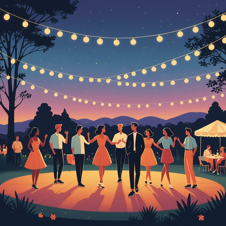 This track serves as an ideal accompaniment for outdoor summer events, enhancing the energetic atmosphere with its thrilling electronic swings and engaging beats, perfect as the backdrop for an unforgettable night under the stars.