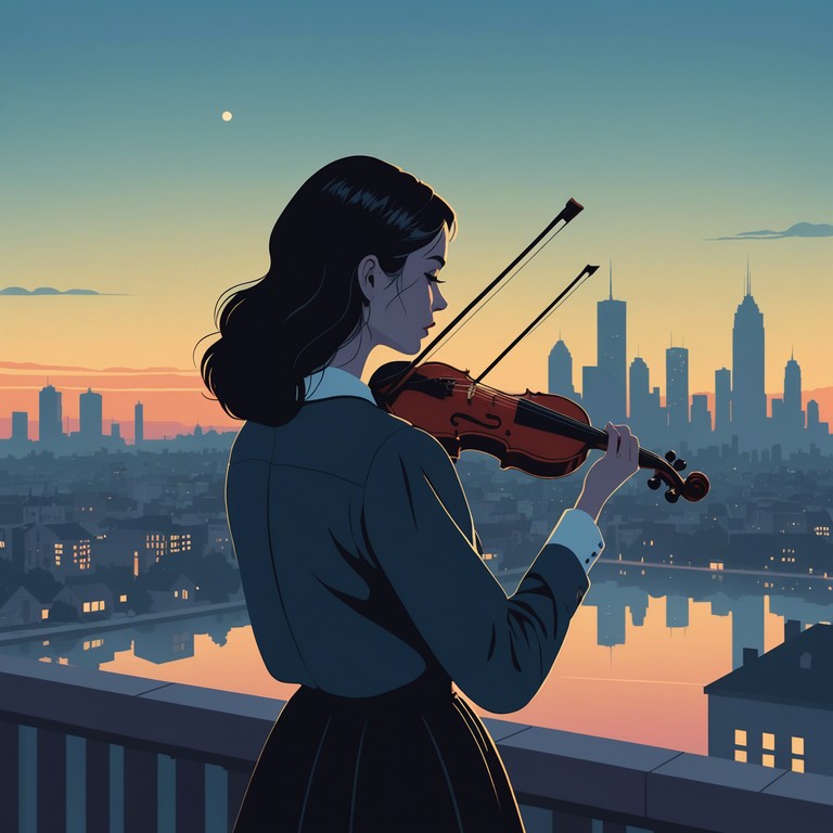 Imagine a piece that speaks directly to you through the delicate strings of a violin, echoing the sentiments of a weathered heart, interpreting the profound emotions that often remain unspoken but deeply felt. While the world continues its chaotic dance, this melody invites you to pause and reflect, to connect with the deeper parts of yourself.