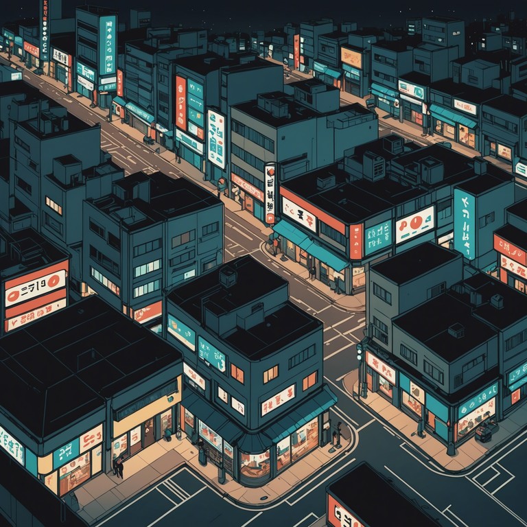 This track is designed to reflect the intimate moments amidst the vibrancy of seoul's bustling streets at night. With layered melodies that capture both the radiance of city lights and the deeper, personal contemplations of its inhabitants, it offers a multifaceted exploration of urban introspection.