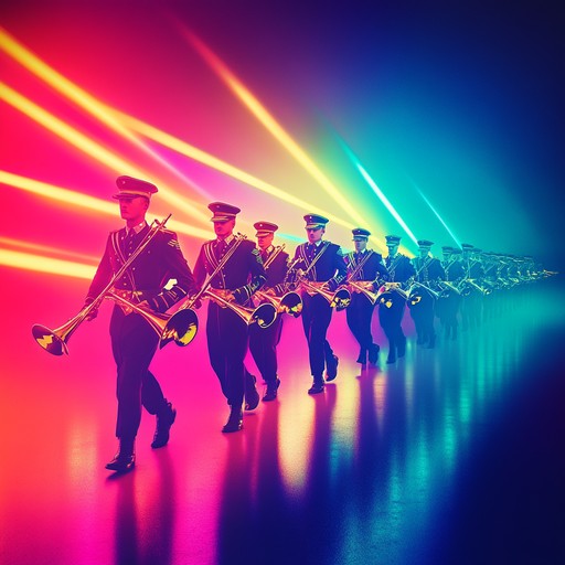 An instrumental track that fuses military marching rhythms with the infectious groove of funk music. Energetic brass sections, syncopated drums, and funky bass lines create an uplifting and empowering atmosphere.