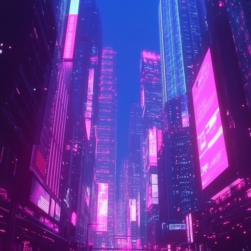 A high energy instrumental blending futuristic synths and pounding beats, capturing the essence of confidence in a neon lit cyberpunk world.