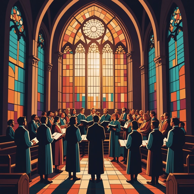 This instrumental track encapsulates the spirit of a lively sunday morning service, featuring soaring melodies that elevate the soul and foster a connection with the divine. His gospel infused arrangement invites a feeling of joy and community, reminiscent of a choir joyously singing in a sunlit church.