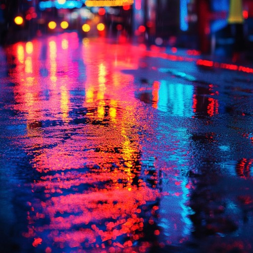 An exciting chillwave instrumental merging shimmering synths and steady beats to encapsulate the allure and mystery of nighttime urban landscapes