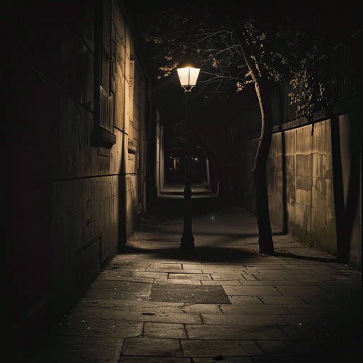 This instrumental piece features deeply haunting guitar melodies that weave through an eerie and melancholic soundscape, capturing the depths of sorrow and despair. The slow, methodical strumming paired with atmospheric effects creates a chilling and intimate experience that takes the listener on an emotional journey through the shadows of midnight.