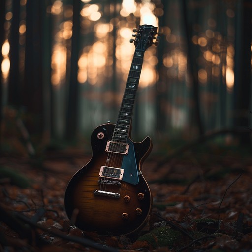 Experience the allure of untamed forests through hard rock with dark and mysterious vibes, heavy riffs, and atmospheric sounds.