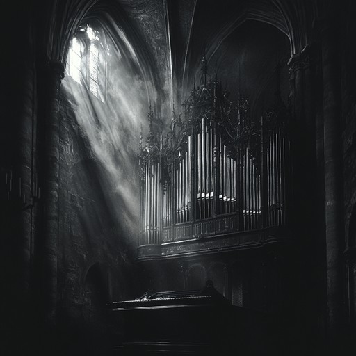 An ominous instrumental composition that weaves unsettling melodies and haunting harmonies, evoking the feel of descending into unknown darkness.