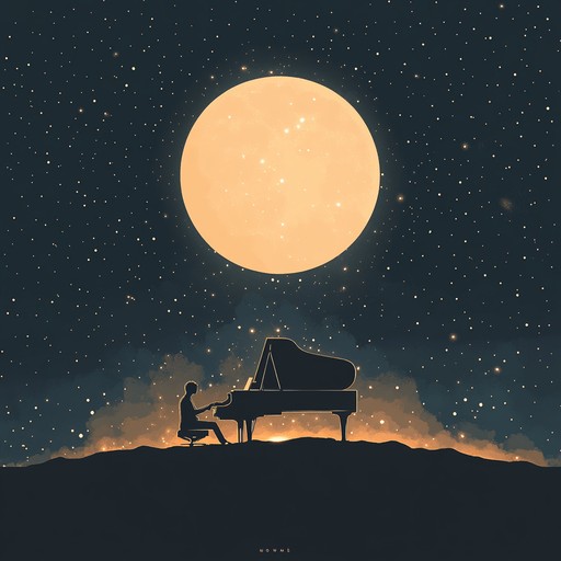 A captivating instrumental composition that weaves gentle melodies with gradual crescendos, leading the listener through a hypnotic exploration of the nocturnal world. The soothing tones of the piano create an ethereal atmosphere reminiscent of moonlit nights and serene landscapes.