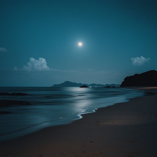 Experience a calm and flowing dance melody, inspired by the peaceful ambiance of an ocean at night. Soft beats and soothing synthesizer sounds create a perfect background for a relaxed dance session.