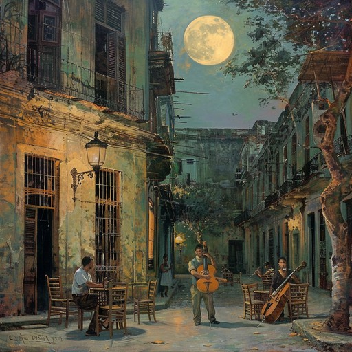 A gentle yet passionate latin jazz composition that captures the essence of a moonlit night in havana. The soft, melodic lines evoke feelings of love and tenderness, with a touch of nostalgia woven through the smooth, evocative tones. Perfect for a quiet evening of reflection or intimate moments shared between lovers.