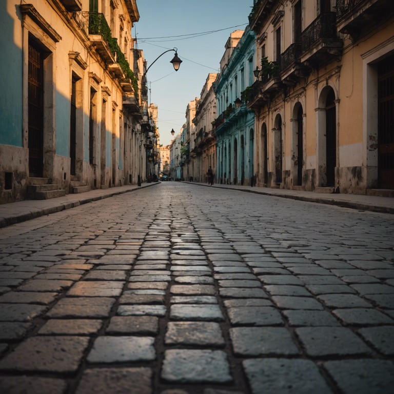 A sultry tune that harnesses the mysterious allure of old havana's twilight moments, blending traditional latin elements with enigmatically seductive melodies. The song evokes the mystique of hidden alleyways and secret rendezvous, encapsulating the historical depth and modern day enigma of the city.