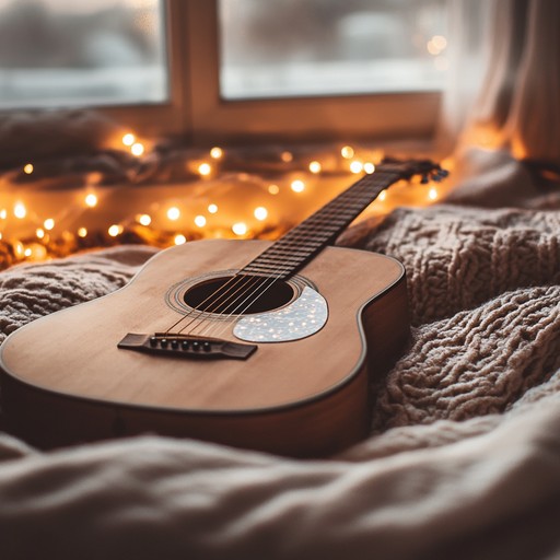 A delicate lullaby crafted for intimate moments, this instrumental song features soft acoustic guitar melodies intertwined with subtle ambient textures. The music drifts through a serene atmosphere, creating a cocoon of calm and comfort. Ideal for unwinding, relaxation, and tender moments shared with loved ones.