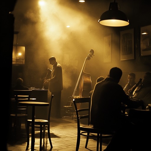 A smooth instrumental swing piece featuring mellow saxophone over a gentle rhythm section, evoking the tranquility of a relaxed evening. Ideal for unwinding or setting a calming atmosphere, this track brings a warm and nostalgic feel reminiscent of classic jazz nights.