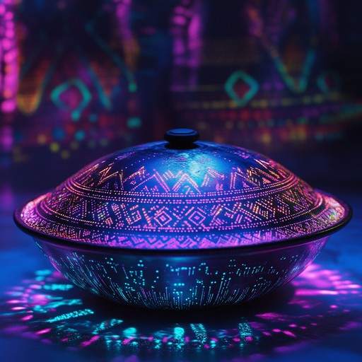 Immerse yourself in a journey where ancient tribal percussion and chants intertwine with futuristic synthesizers and electronic beats. A hypnotic blend that evokes the primal spirit and the limitless possibilities of the future. Feel the ancient stories told through a modern sonic lens, bringing both worlds together in a harmonious, rhythmic dance.