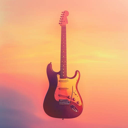 Soft and shimmering guitars blend with lush reverb, creating an ethereal atmosphere akin to a sunset's gentle glow. The ambient melodies feel soothing, perfect for unwinding and introspection.