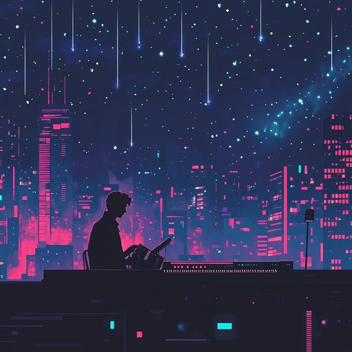 An instrumental track blending soulful melodies with classic 80s synthesizers, evoking feelings of nostalgia and warmth