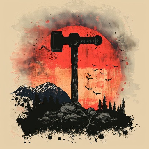 Immerse yourself into a world of unyielding rhythms and bone-crushing riffs with "hammer of the gods." this track emphasizes sheer power and unstoppable force through intense guitar riffs and explosive drumming, depicting the might of ancient mythical deities in battle.
