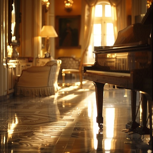 Transport yourself to vintage jazz clubs with soft, caressing piano tunes, drawing out the elegant and sentimental ambiance of yesteryears