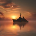 reflective naval essence with lush orchestrations, tranquil feel