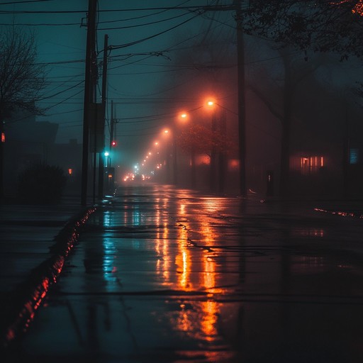 A deep, wistful track marrying swift drum patterns with atmospheric synths, evoking a sense of loss and introspection as it progresses, creating a coherent yet unsettlingly beautiful soundscape