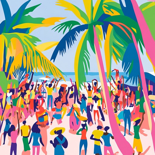 Energetic beats and bright steelpan melodies characterize this calypso track, infused with the pure exuberance of an island beach party. Its rhythmic charm and sunny vibes create the perfect soundtrack for a tropical celebration, delivering a musical escape to sun soaked shores.