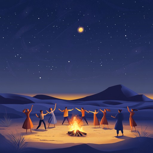 Immerse yourself in rhythmic vibes inspired by middle eastern tradition, featuring energetic darbuka and airy ney melodies that paint a picture of desert life. The track is vibrant and filled with cultural richness.