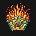 fiery cumbia beats fuel passionate dance and rhythmic desire.