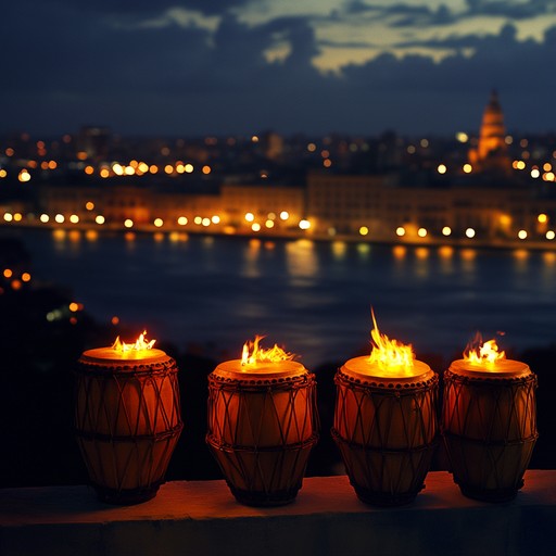 An exhilarating instrumental rumba that embodies the passionate spirit of havana nights, driven by vibrant conga rhythms and dynamic melodies.