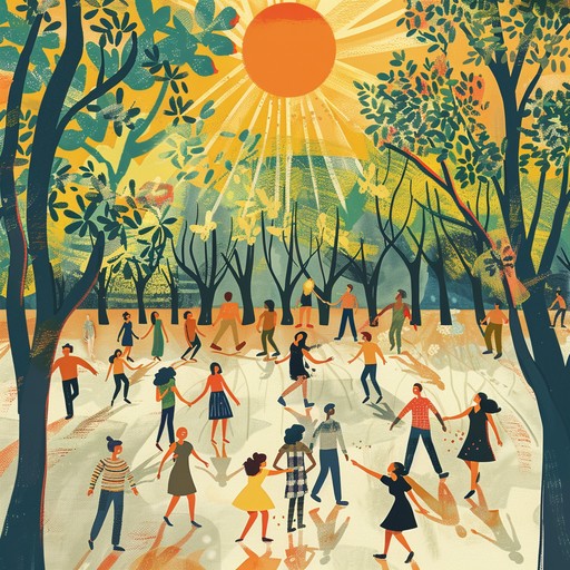 A cheerful swing tune featuring lively brass and upbeat rhythms that'll make you want to dance and smile, evoking images of sunny afternoons and joyful celebrations. Perfect for lifting spirits and spreading happiness.