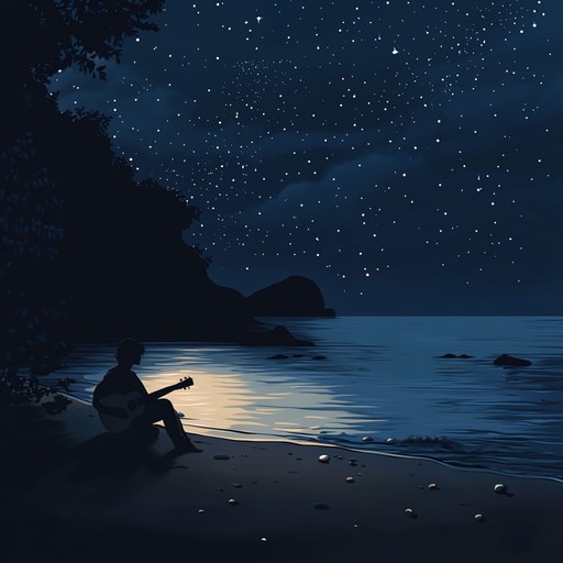 An instrumental salsa tune that paints a picture of a tranquil evening under starry skies, with soft rhythms and melodic guitar melodies.