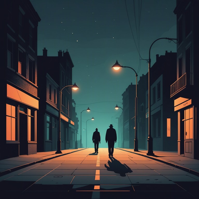 Imagine wandering alone with your thoughts, the pulsating rhythm of the city matching your steps under the cold glow of street lights.