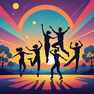 energetic morning dance with klezmer influences