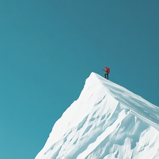 This composition portrays a relentless journey up a treacherous mountain, using progressive melodies that signify strength and resolution. Each note mirrors a step closer to the summit, illustrating the essence of determination with rising tempos and intensifying harmonies.