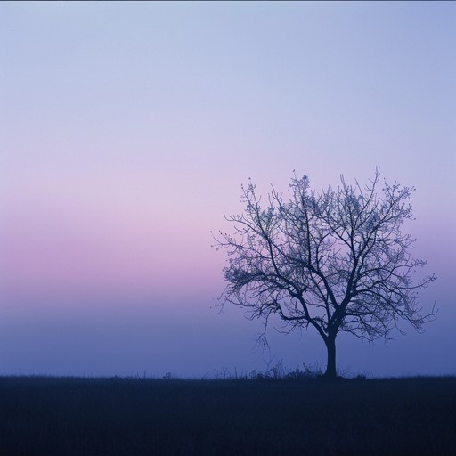 Gentle, pulsing synthesizers and soft, shimmering pads create a tranquil and introspective soundscape. Delicate, reverb-drenched piano notes drift in and out, adding an emotional and reflective touch. The piece slowly evolves and builds, with subtle layers of texture and ambience that evoke a sense of floating through a peaceful, otherworldly space.