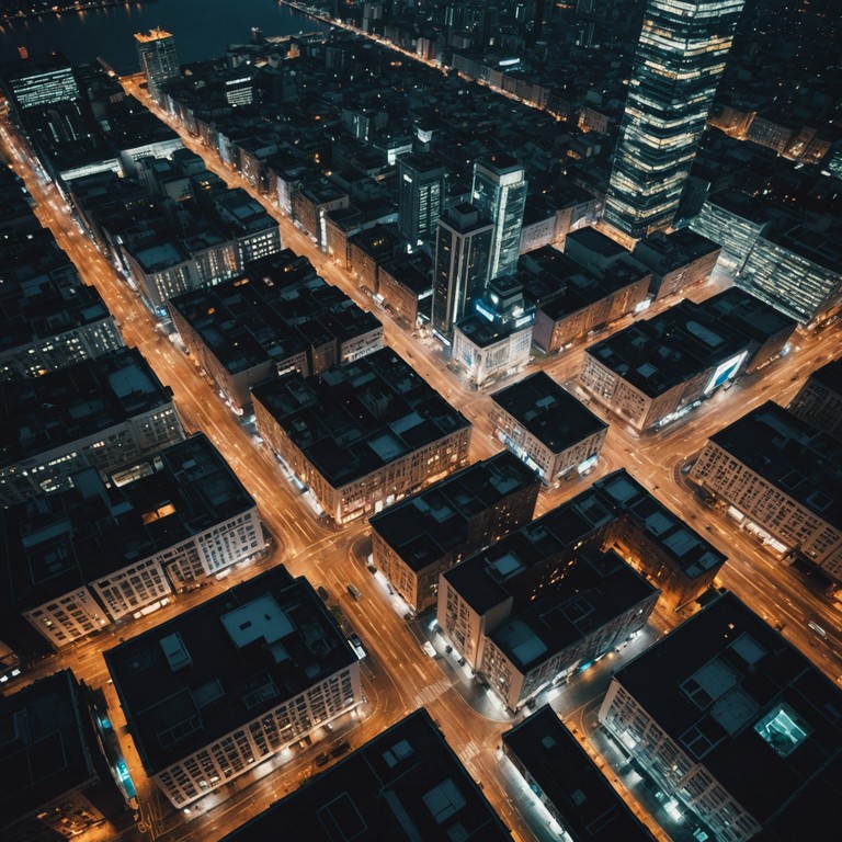This composition explores the contrast between urban chaos and internal serenity, using soothing melodic lines over lively funk rock beats to portray a night walk that offers reflection amid the urban buzz.