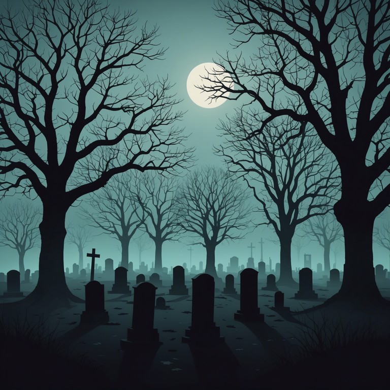 This composition evokes eerie calmness and unnerving tranquility in gloomy settings, using slow tempos and minor keys for maximum impact. The song gradually introduces elements that build suspense, leading to a complex and haunting climax.