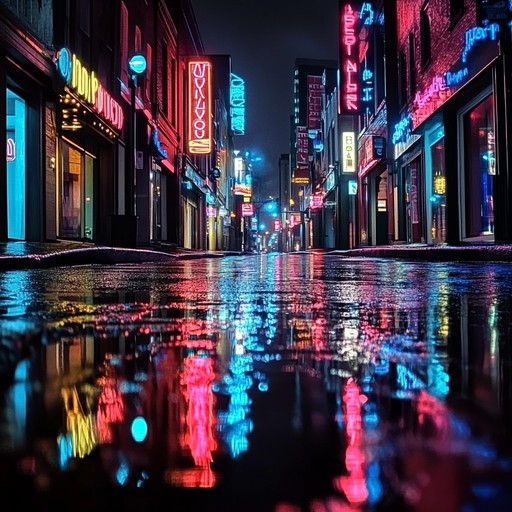 A moody instrumental fusing downtempo beats, jazzy saxophone, and ambient textures, capturing the essence of nighttime city life