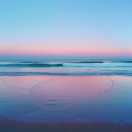 Experience the serene ambiance of a calm ocean twilight through a soothing instrumental piece. Featuring a blend of gentle acoustic guitar melodies and natural sea sounds, this piece is perfect for meditation and relaxation.
