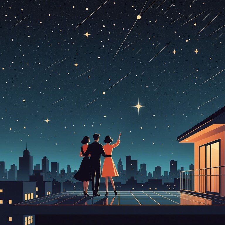 Capture the essence of night dances under a starry sky, where modern beats meet timeless elegance, showcasing the electric piano’s charm within sophisticated rhythms.