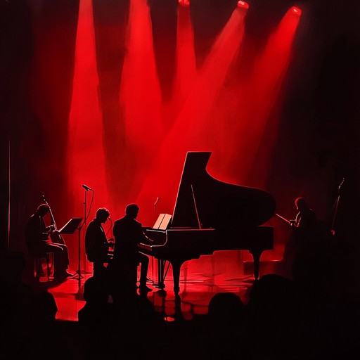 A high energy instrumental combining theatrical cabaret flair with aggressive rhythms and powerful melodies. Intense piano lines, bold brass, and driving percussion create tension and passion, evoking an intense night at an underground club.