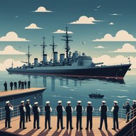 cheerful tune celebrating russian naval traditions.