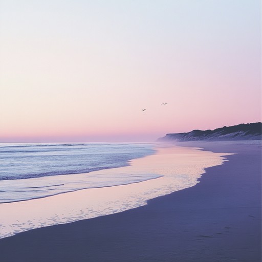 This track features a gentle, flowing bossa nova rhythm, perfect for a peaceful evening on a beach. The soothing guitar melodies are accompanied by subtle percussion, creating a relaxing and serene atmosphere.